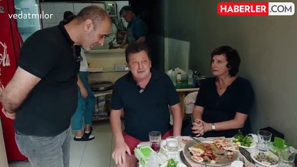 Vedat Milor'un azarladığı lokantaya müşteriler akın etti