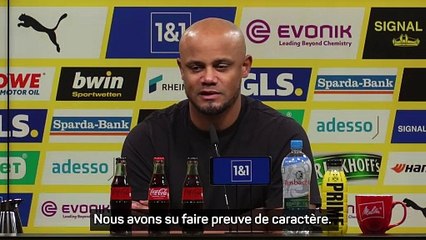 Kompany : "C'était un bon match pour la Bundesliga"