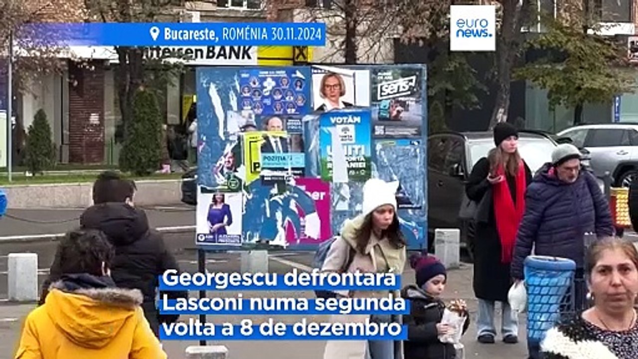 Roménia vota em eleições legislativas entre duas voltas das presidenciais