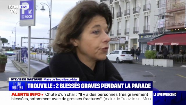 Chute d'un char de Noël: Une enquête est en cours , assure la maire de Trouville