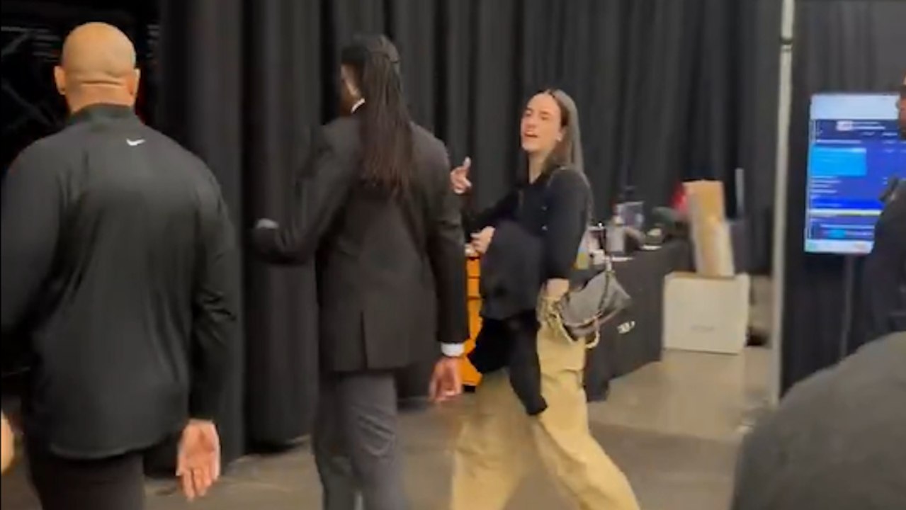 Caitlin Clark in the Valley for Phoenix Suns vs. Golden State Warriors