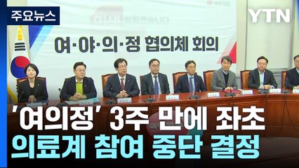 여의정 20일 만에 좌초..."휴지기" "해결 의지 없어" / YTN
