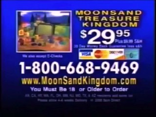Moon Sand Treasure Kingdom Commercial｜2008