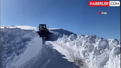 Yaylada Karda Mahsur Kalan Vatandaş İçin Ekipler Seferber Oldu