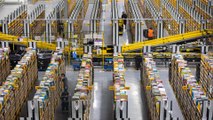 Britain's largest Amazon distribution centre preparing for Christmas