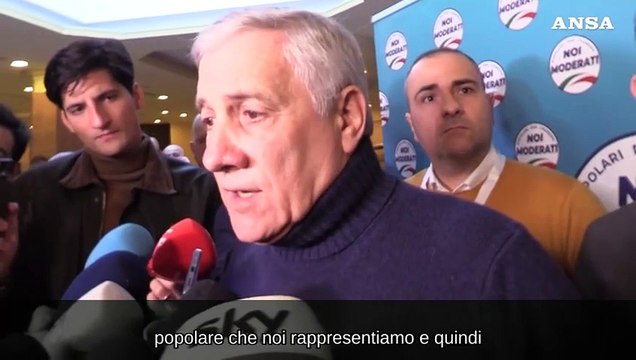 Tajani: Nessuna schermaglia nella maggioranza, siamo tre anime diverse