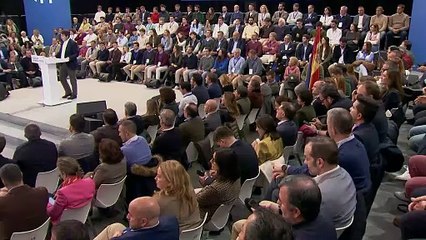 El presidente del PP de Castilla y León, Alfonso Fernández Mañueco, defiende la "honestidad" de la política municipal y reivindica el proyecto de Feijóo