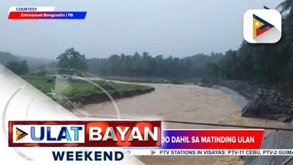 Ilang lugar sa Albay, apektado dahil sa matinding ulan