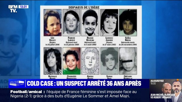 Cold case: un suspect interpellé dans l'affaire des disparus de l'Isère , 36 ans après les faits