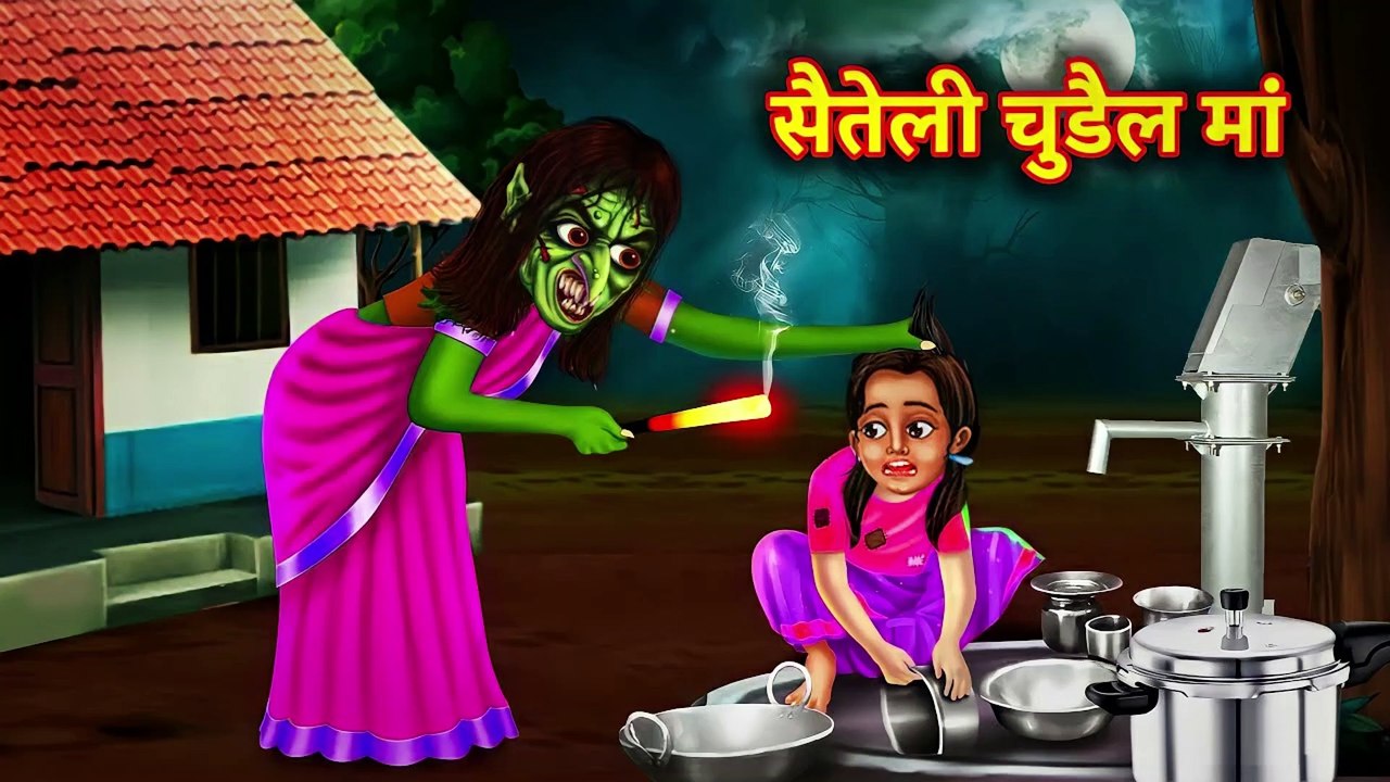 सौतेली चुड़ैल माँ | Step Witch Mother | Horror Stories in Hindi | Witch Stories | Chudail Kahani