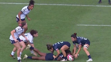 La France file en demies - Rugby à 7 - Seven Series (F)