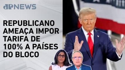 Trump exige que Brics mantenha dólar como moeda oficial