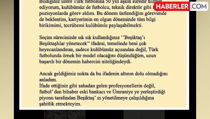 Samet Aybaba'nın Hasan Arat'a yazdığı mektup ortaya çıktı