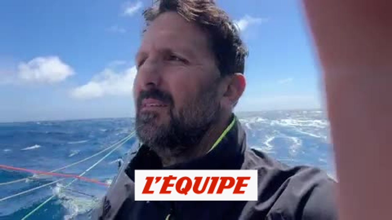 Richomme en tête du classement avec une courte avance sur Dalin - Voile - Vendée Globe