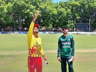 First T20: Pakistan sets Zimbabwe a target of 166 runs