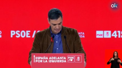 Un Sánchez asediado por la corrupción anuncia que se presentará en 2027: "He dudado si dar un paso atrás"
