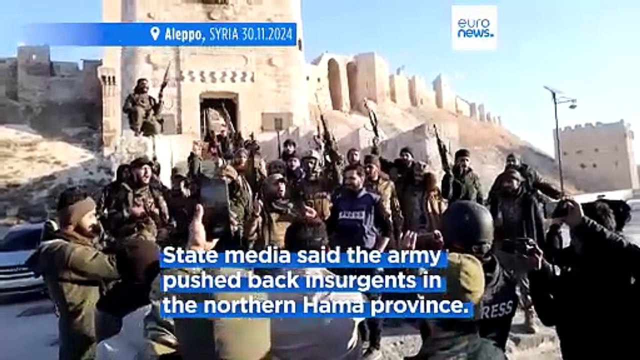 Syria sends reinforcements to Aleppo region after surprise rebel attack