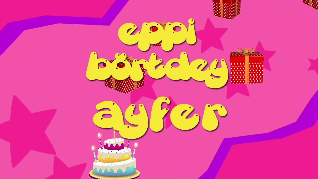 İyi ki doğdun AYFER - İsme Özel Roman Havası Doğum Günü Şarkısı (FULL VERSİYON) (REKLAMSIZ)
