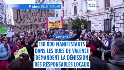 Valence : les manifestants demandent la démission des responsables locaux après des inondations