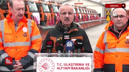 Abdulkadir Uraloğlu: Kış sezonu için 628 makine ve ekipmanı karayollarımıza kazandırdık
