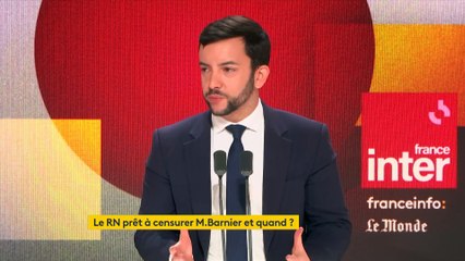 Jean-Philippe Tanguy : "Oui, on pourra voter une motion de censure NFP"