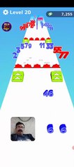 Level #17 Number Master: Run and merge racing 3D mobile Gameplay #numberfun #rungame #playsimple