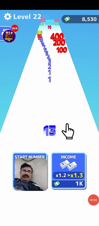 Level #12 Number Master: Run and merge racing 3D mobile Gameplay #numberfun #rungame #playsimple