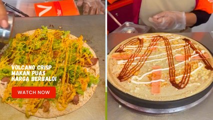 Volcano Crisp Makan Puas Harga Berbaloi