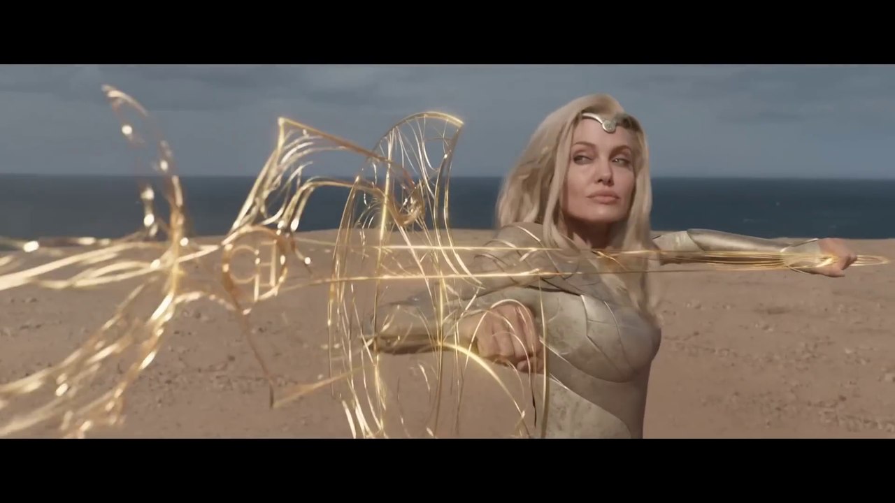 Thena Powers & Fight Scenes _ Eternals