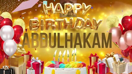 ABDUL HAKAM - Happy Birthday Abdul Hakam