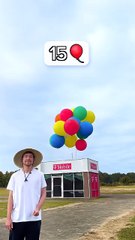 How Many Balloons To Make A Store Fly.