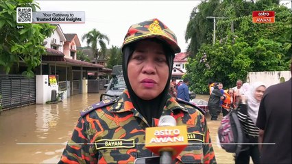 Hujan berterusan: Ratusan rumah dinaiki air di Ipoh
