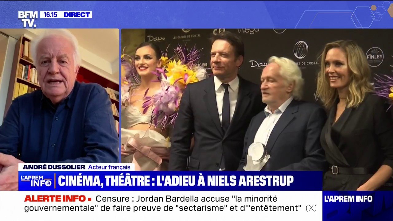 "Une grande tristesse": André Dussolier rend hommage à Niels Arestrup, mort ce dimanche à l'âge de 75 ans