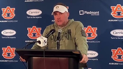 Hugh Freeze Tribute to Auburn's Outgoing Seniors