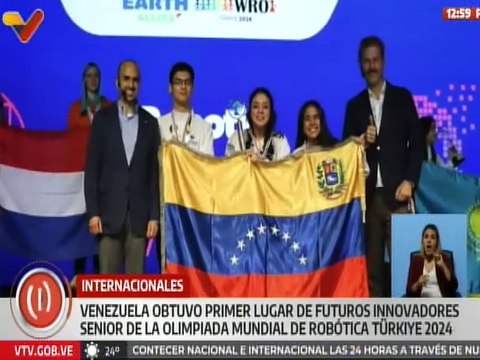 Venezuela logra primer lugar en la Olimpiada Mundial de Robótica Türkiye 2024