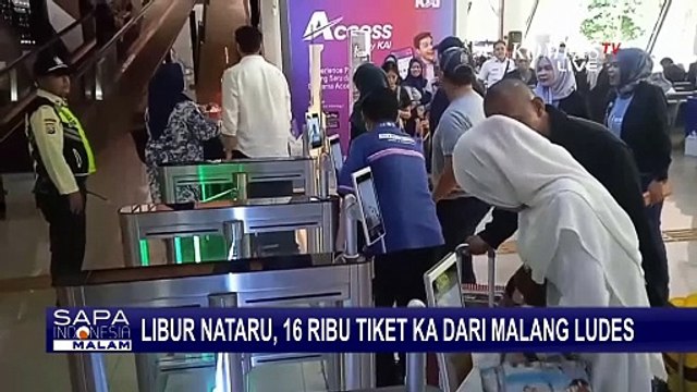 Libur Natal dan Tahun Baru, 16.200 Tiket Kereta Api dari Malang Ludes Terjual