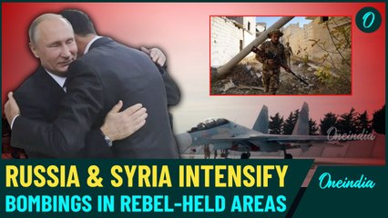 Assad's Biggest Challenge Yet! Intense Airstrikes Rock Idlib & Aleppo as Rebels Gain Ground in Syria