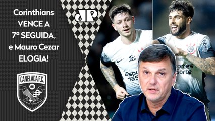 "O Corinthians VAI PRA LIBERTADORES, gente! AGORA SIM DÁ PRA DIZER que..." Mauro Cezar ELOGIA!