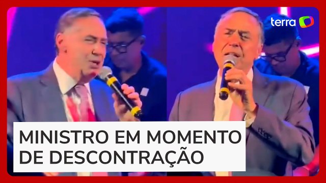 Barroso, presidente do STF, solta a voz durante casamento de Flávio Dino no Maranhão