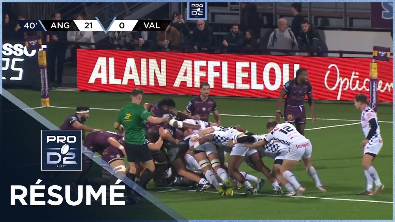 PRO D2 Saison 2024-2025 J12 - Résumé Soyaux-Angouleme XV - Valence Romans