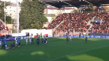 TOP 14 - Essai de Jordan JOSEPH (R92) - Racing 92 - Stade Toulousain