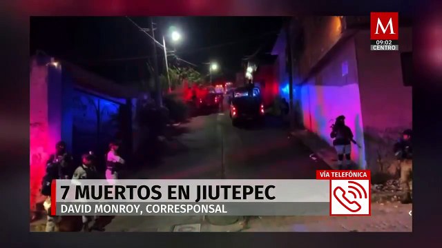 Hombres armados irrumpen vivienda en Jiutepec, Morelos y matan a 7 personas