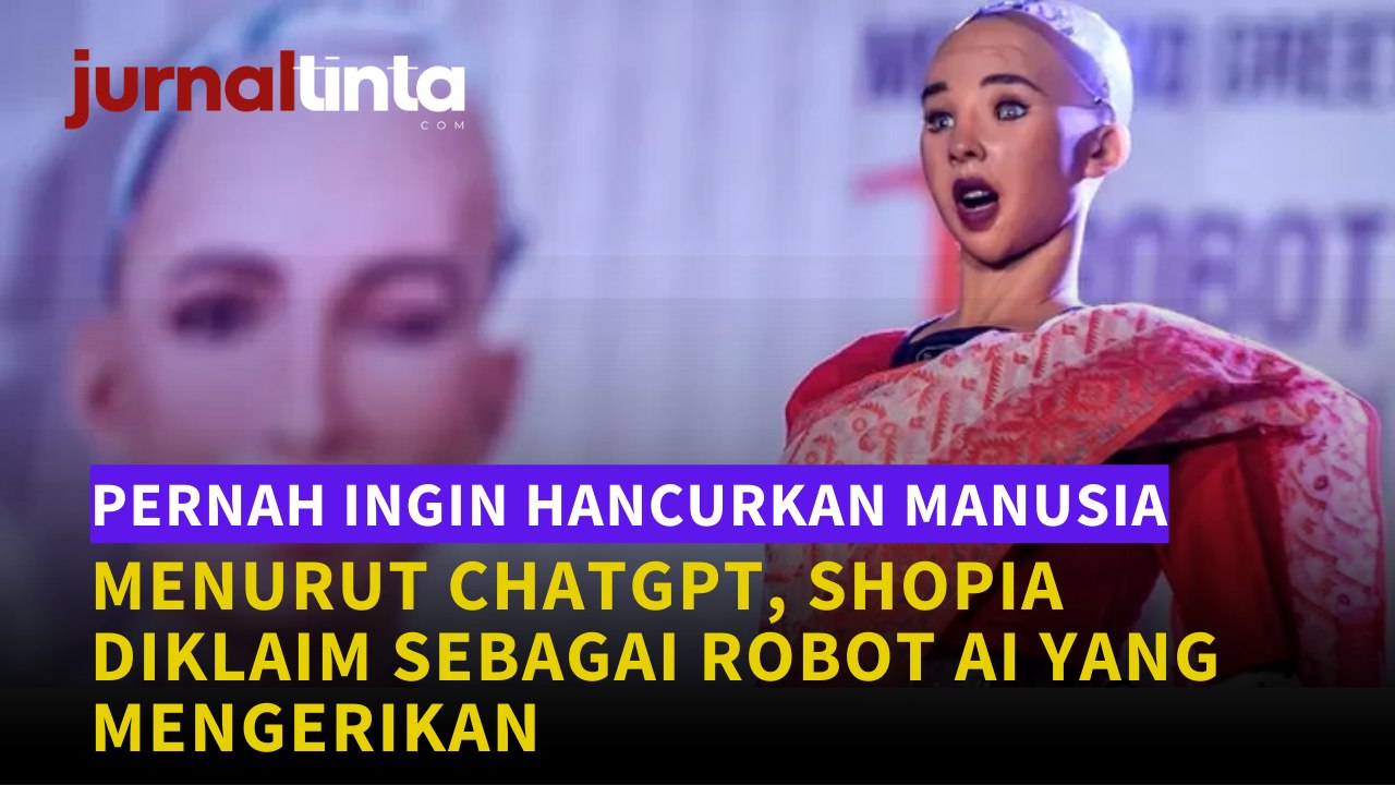 Pernah Viral Ingin Hancurkan Manusia, Shopia Disebut Sebagai Robot AI Paling Menyeramkan