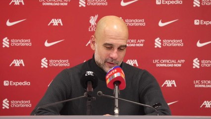 Guardiola Reacts as Manchester City Slip to Fifth After 2-0 Loss to Liverpool ⚽