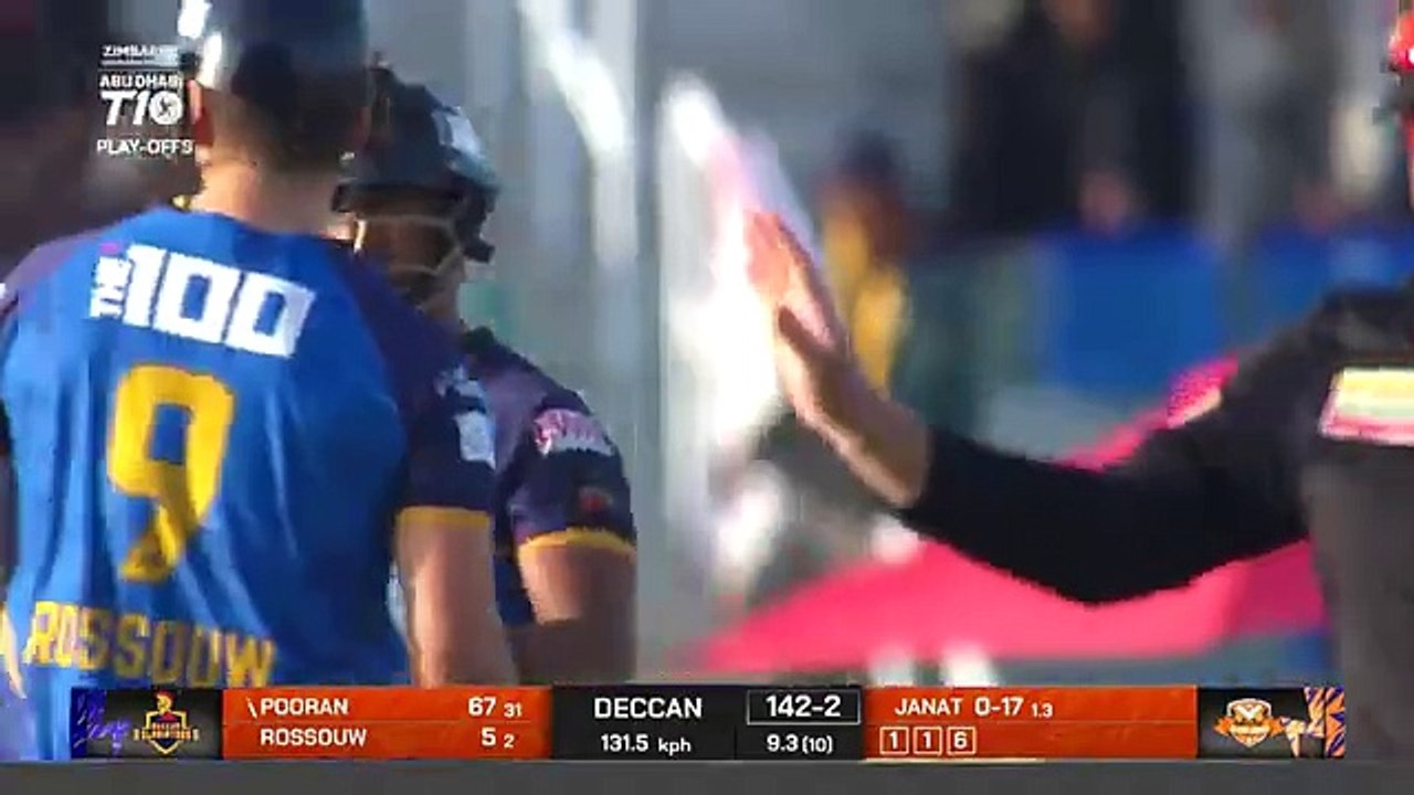 2024 Abu Dhabi T10 I Qualifier 1 Highlights_ Deccan Gladiators vs Morrisville Samp Army  _ Season 8