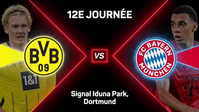 FOOTBALL : Bundesliga - Dortmund et le Bayern Munich dos à dos dans le Klassiker