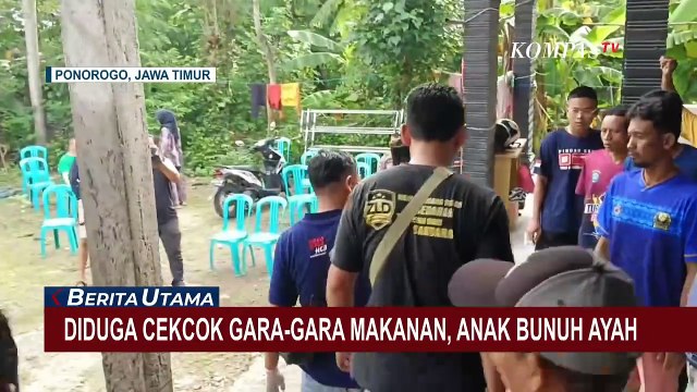 Diduga Cekcok Gara-Gara Makanan, Anak Bunuh Ayah di Ponorogo