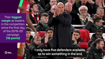 'Let's not get carried away' - Slot remaining grounded after Man City win