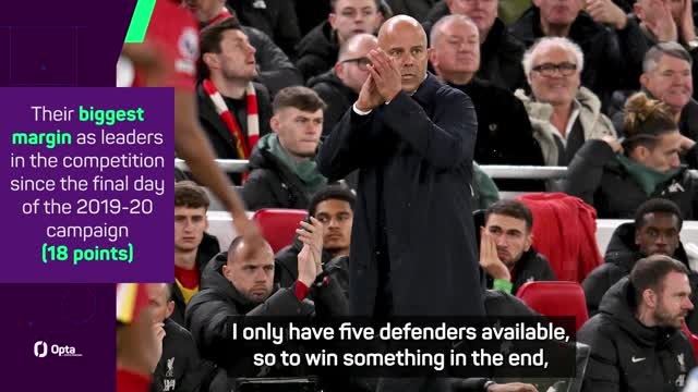 'Let's not get carried away' - Slot remaining grounded after Man City win