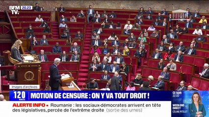 Motion de censure: le gouvernement Barnier en sursis
